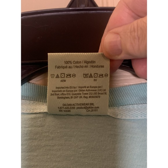 Comfort Colors 50th Birthday Crew T-Shirt Women 4XL Blue Good Glitter Graphic - Picture 4 of 4